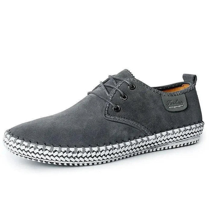Heritage Stitch Casual Shoes – Charcoal