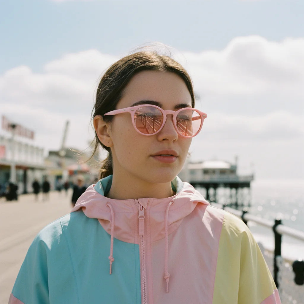 Brighton Sunglasses by The Outlier - worn by model