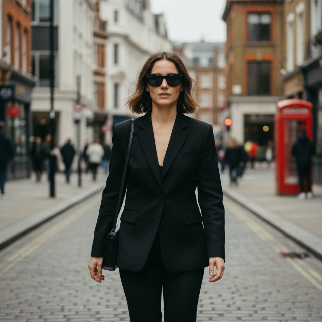 London Sunglasses by The Outlier - worn by model