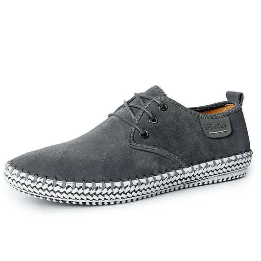 Heritage Stitch Casual Shoes – Charcoal