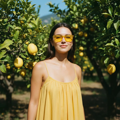 Amalfi Sunglasses by The Outlier - worn by model