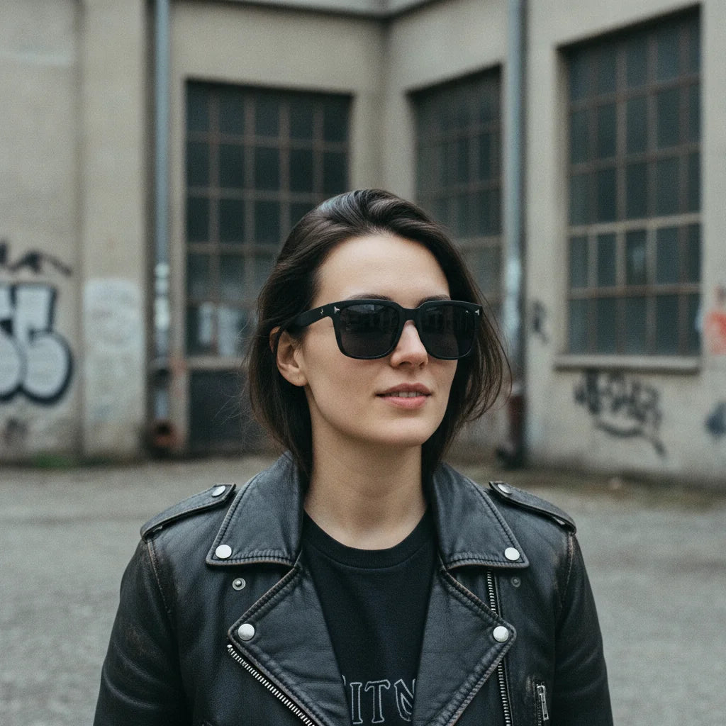 Berlin Sunglasses by The Outlier - worn by model