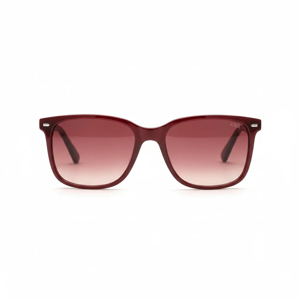 Bordeaux Sunglasses by The Outlier - front view