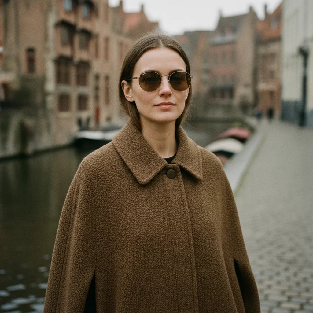 Bruges Sunglasses by The Outlier - worn by model