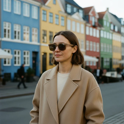 Copenhagen Sunglasses by The Outlier - worn by model