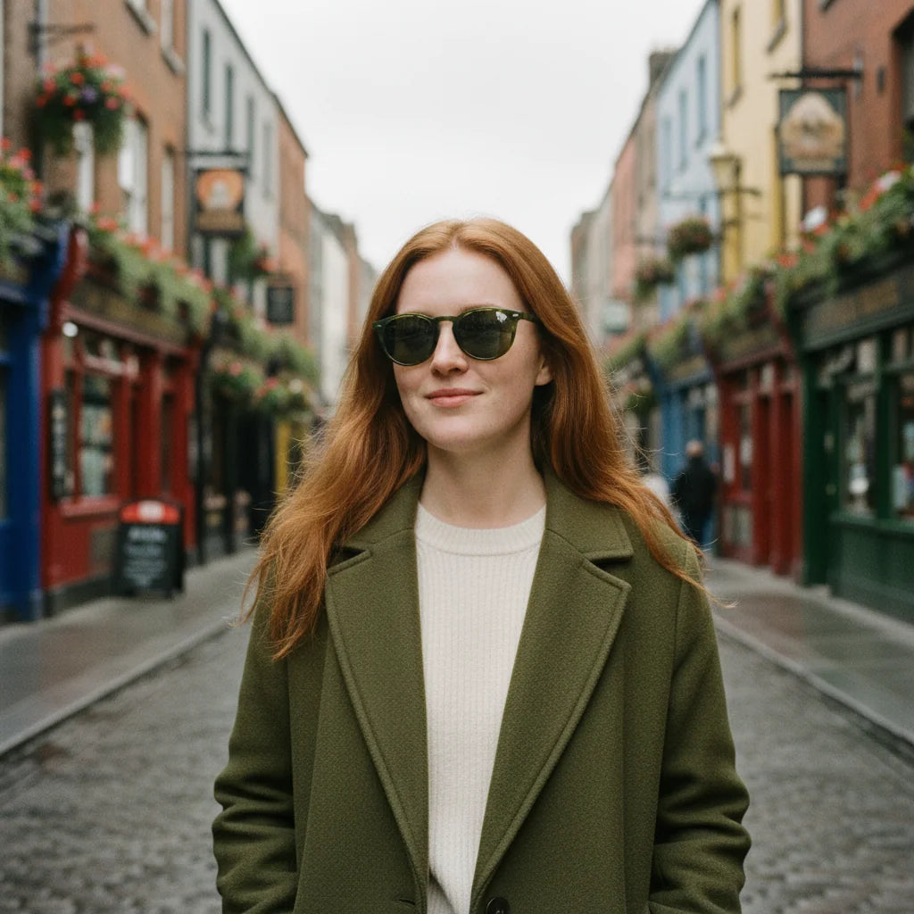 Dublin Sunglasses by The Outlier - worn by model