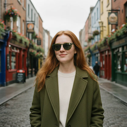 Dublin Sunglasses by The Outlier - worn by model