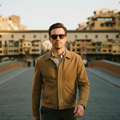 Firenze Sunglasses by The Outlier - worn by model