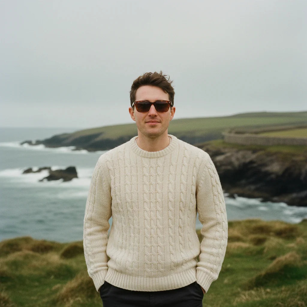 Galway Sunglasses by The Outlier - worn by model