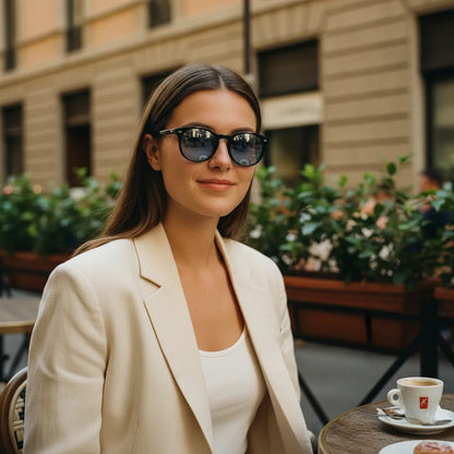 Milano Sunglasses by The Outlier - worn by model