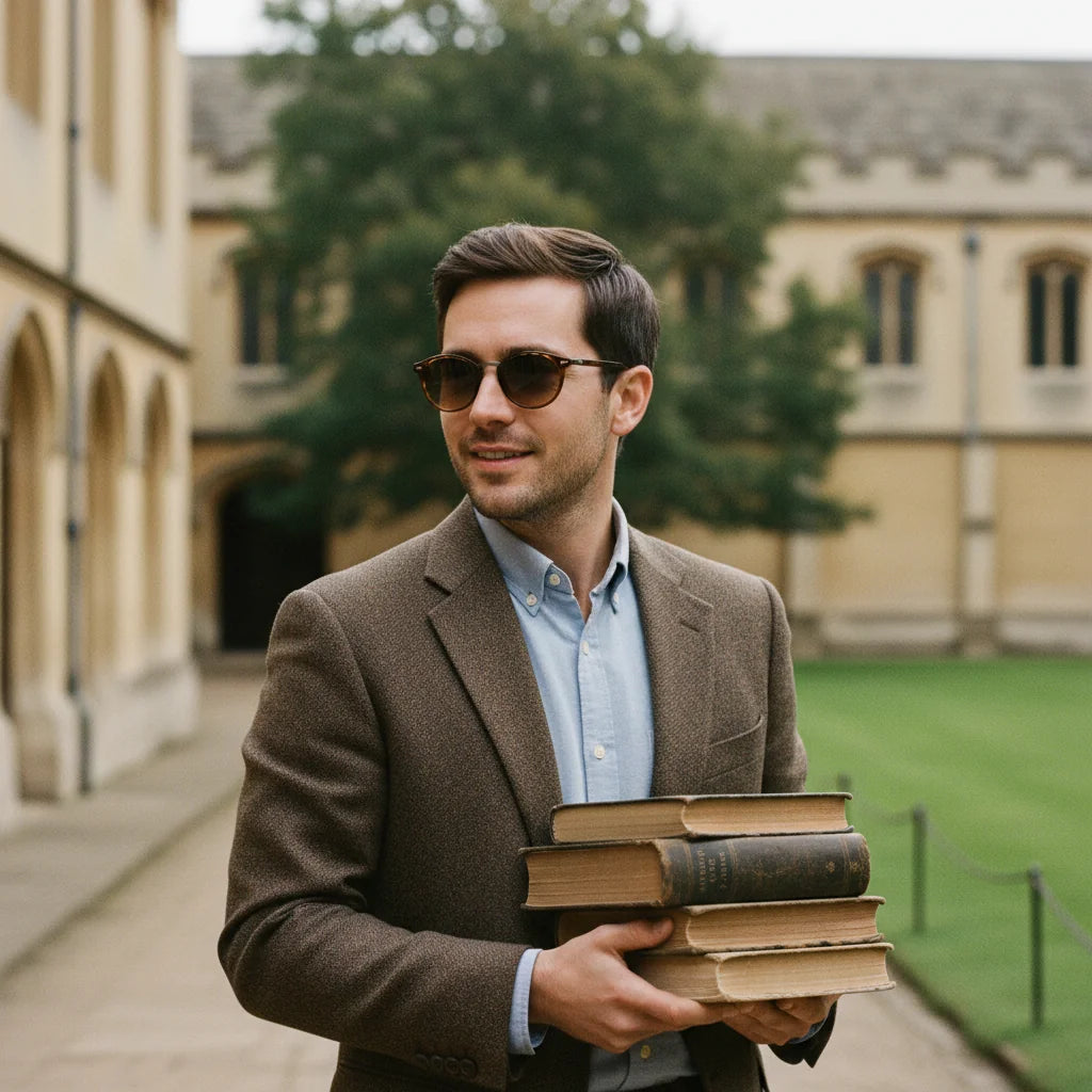 Oxford Sunglasses by The Outlier - worn by model