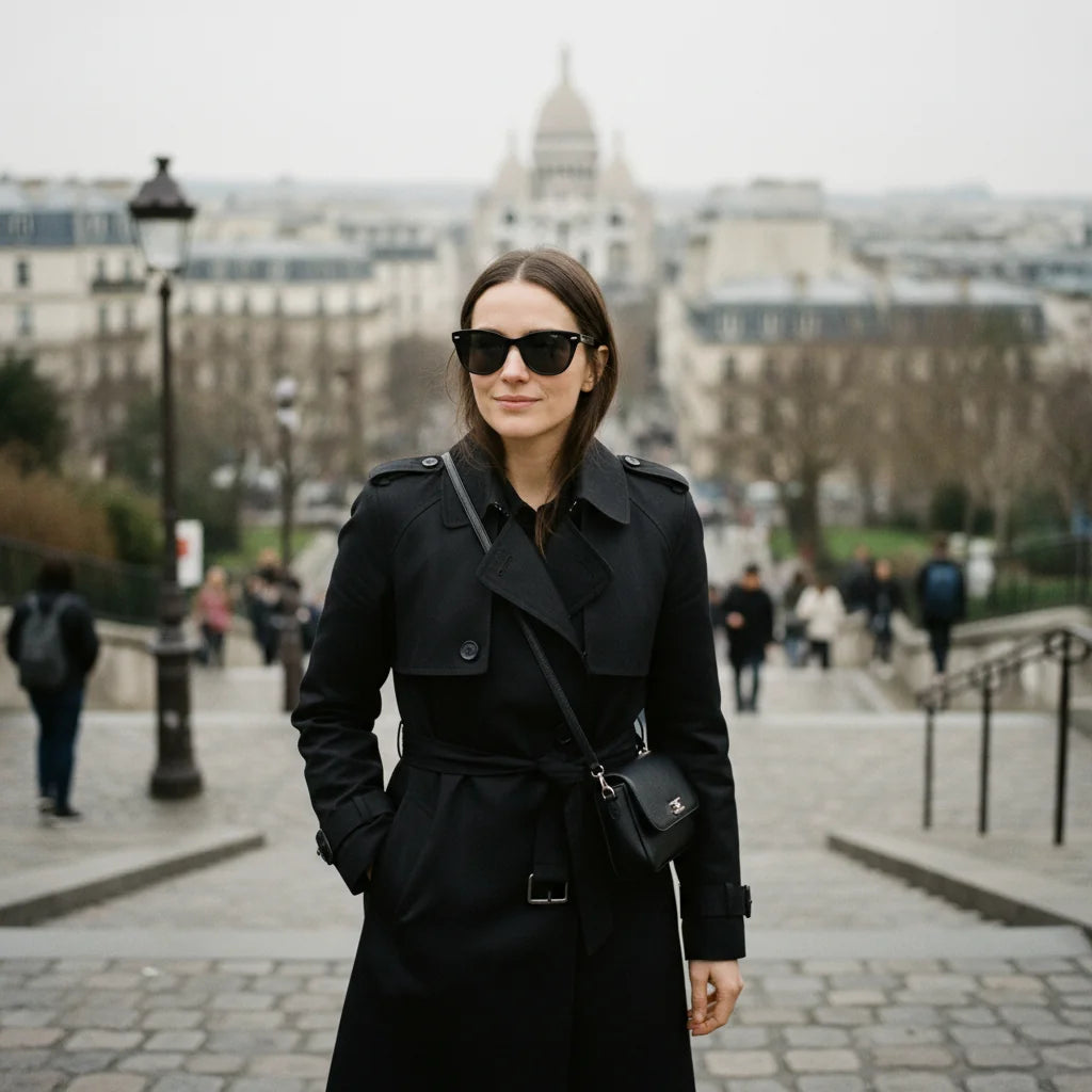 Paris Sunglasses by The Outlier - worn by model