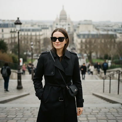 Paris Sunglasses by The Outlier - worn by model