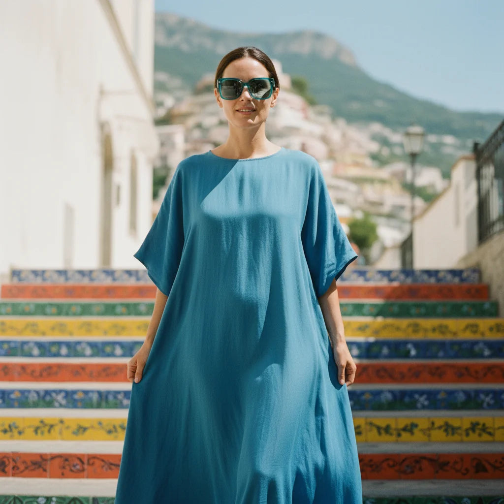 Positano Sunglasses by The Outlier - worn by model