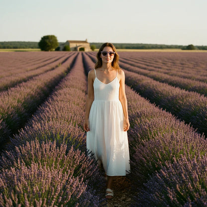 Provence Sunglasses by The Outlier - worn by model