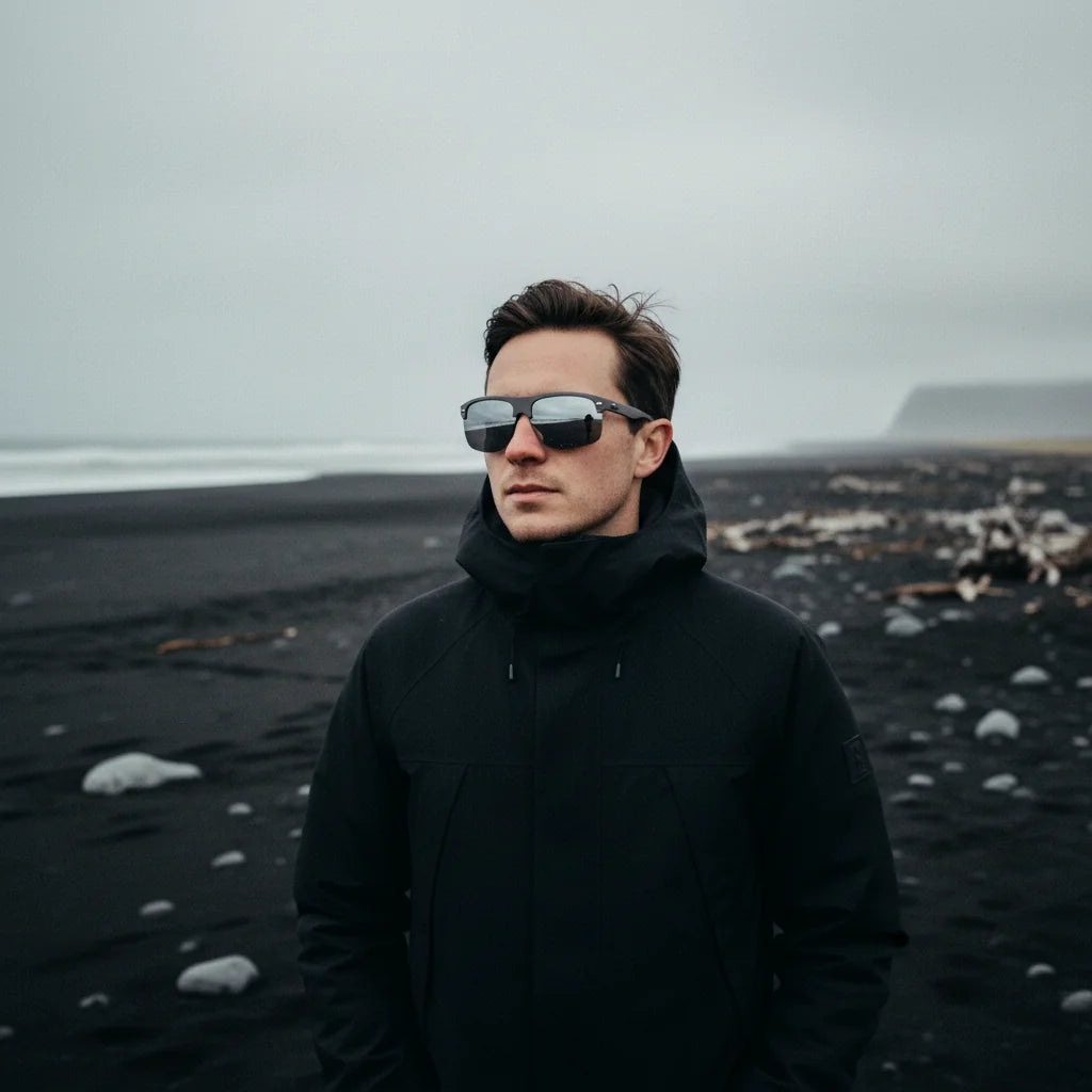 Reykjavik Sunglasses by The Outlier - worn by model