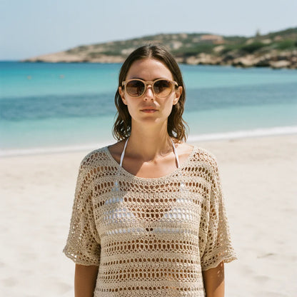 Sardegna Sunglasses by The Outlier - worn by model