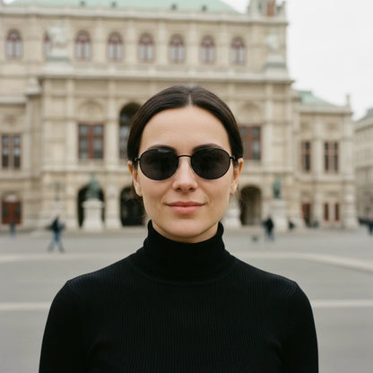 Wien Sunglasses by The Outlier - worn by model